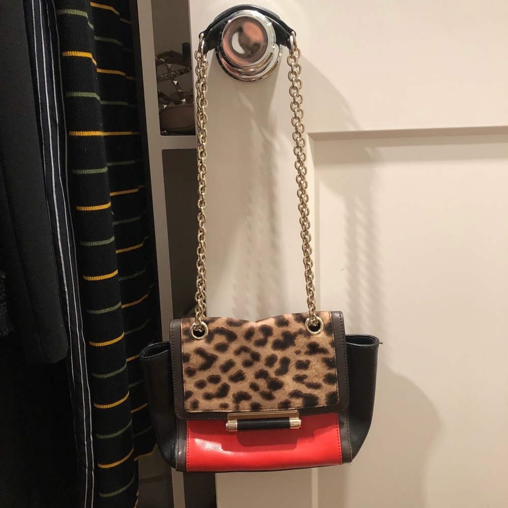 Diane von Furstenberg Mini Leopard Bag